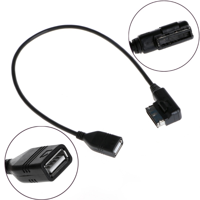 Cáp Chuyển Đổi Giao Diện Âm Thanh AMI MMI Sang USB Cho A3 A4 A5 A6 A8 Q5 Q7 Q8