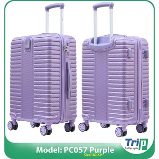 Vali chống trộm trip pc057 - size 22inch - màu tím