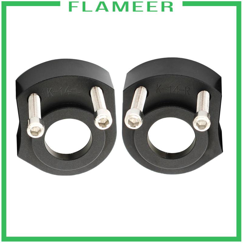 [FLAMEER] Handlebar Riser Spacer Kit For Kawasaki ZX-14R ZZR1400 2006-2018 Handle Bar | BigBuy360 - bigbuy360.vn
