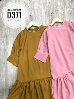 Bigsize Đầm đuôi cá D371