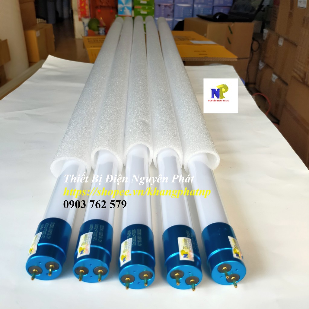 Bóng Tuýp LED T8 1.2m 26W Siêu Sáng Bóng Đầu Nhôm Tản Nhiệt Rất Tốt