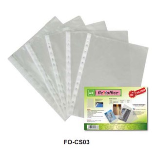 COMBO 100 Bìa lỗ A4 Flexoffice FO-CS03