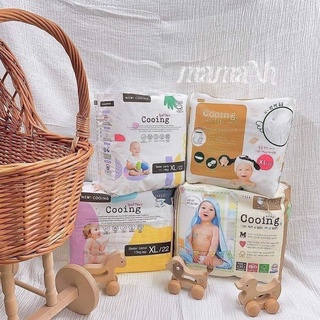 Bỉm Cooing quần/dán nội địa Hàn Quốc Quần : M36,L26,XL22,XXL18,Dán : S34,M30,L26,XL22