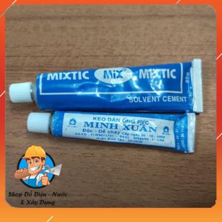 [Tuýp nhỏ tiện dụng] Keo dán ống nước PVC MINH XUÂN 10g và 25g