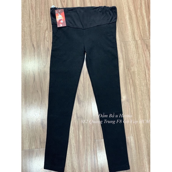 [Size 40 đến 75kg] Quần bầu công sở kaky thun dáng gọn vải co dãn thoải mái độ dày vừa phải không nhăn có túi bên sườn