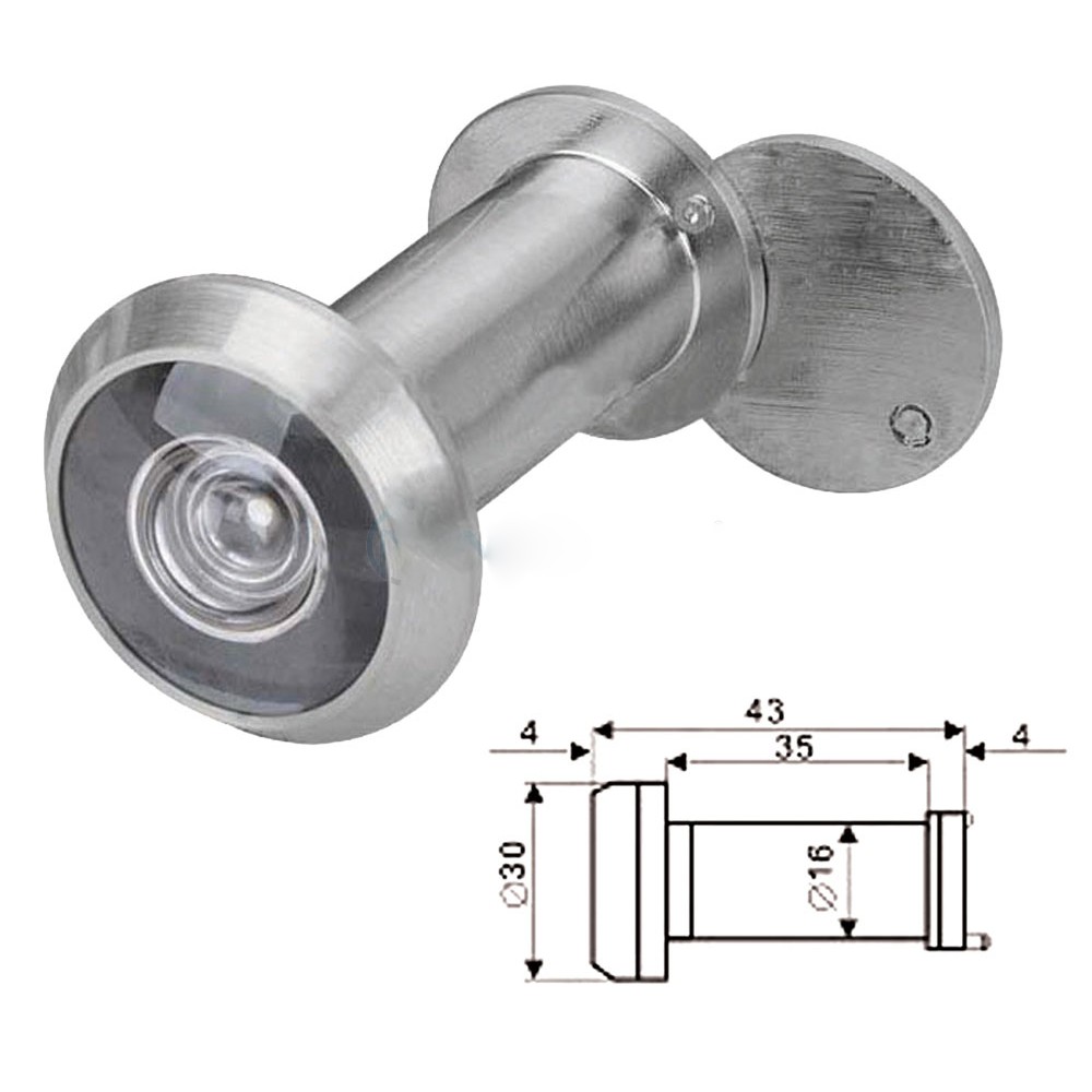 Mắt Thần Gắn Cửa Inox