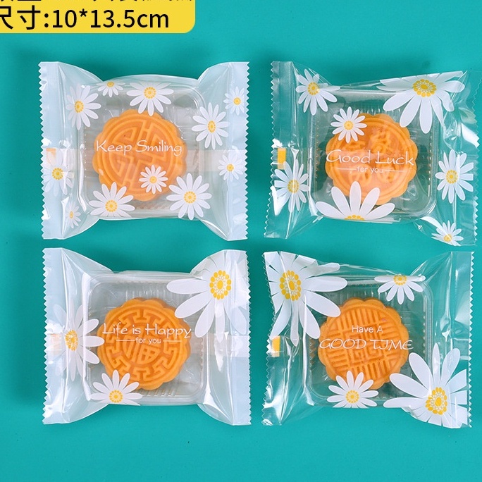túi đựng bánh kẹo , cookie hàn miệng 10x13.5cm  ( 95-100c )