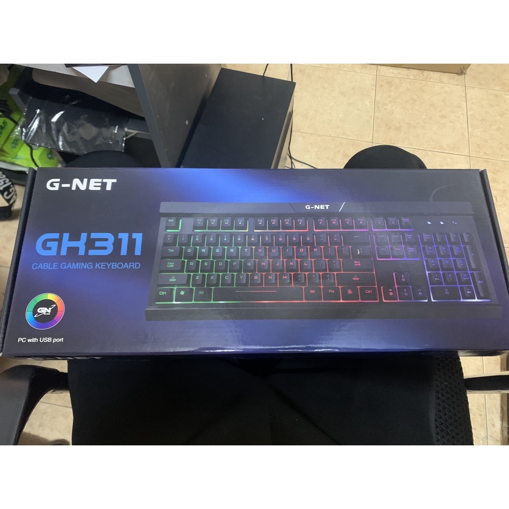 Bàn phím giả cơ g-net gk311  - bảo hành 1 năm