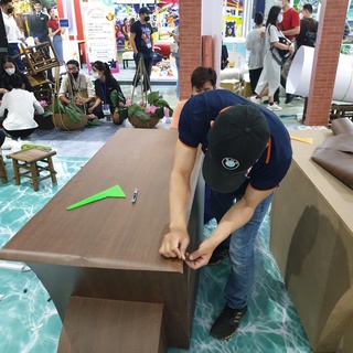 Giấy dán tủ gỗ bàn học chống nước dễ dàng lau chùi khổ 1.2m