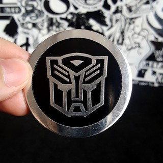 Miếng dán kim loại logo TRANSFORMERS AUTOBOT 5.5cm