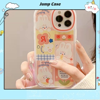 Ốp Điện Thoại TPU Mềm Hình Thỏ Cho iPhone 13 13pro 13prm iPhone 11 7Plus 8Plus Xr XS 13 12 Pro Max