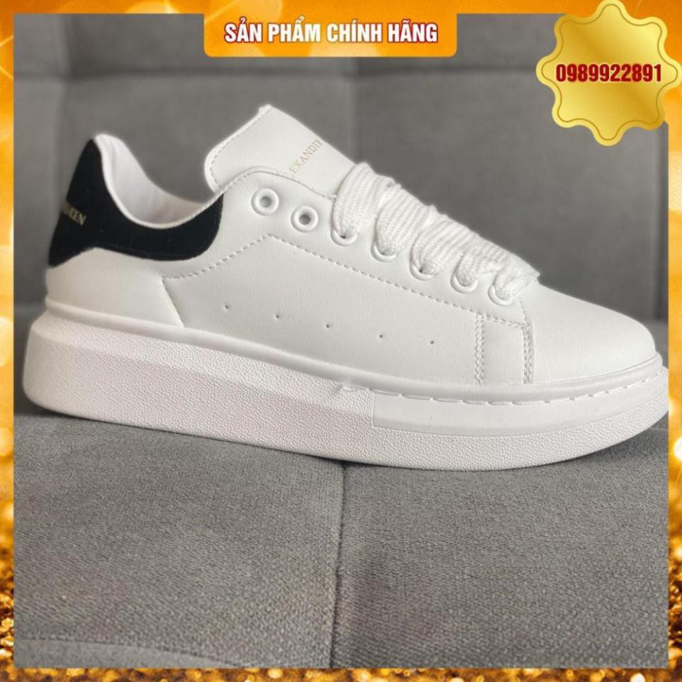 Giày Sneaker MCQ Gót Nhung Dây Lụa Cao Cấp Full Box Full Bill | BigBuy360 - bigbuy360.vn