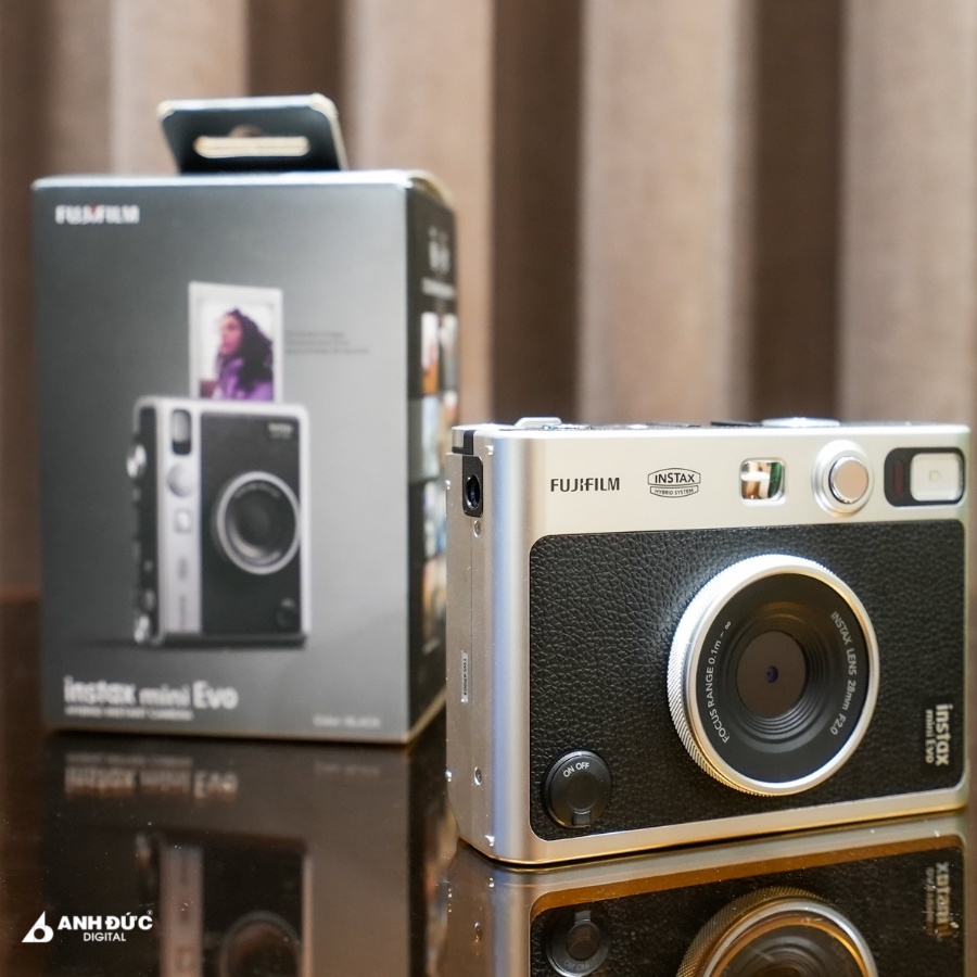 Fujifilm Instax Mini Evo Hybrid - Máy ảnh, Máy in, Máy chụp ảnh lấy liền 3 trong 1 - Bảo hành 12T