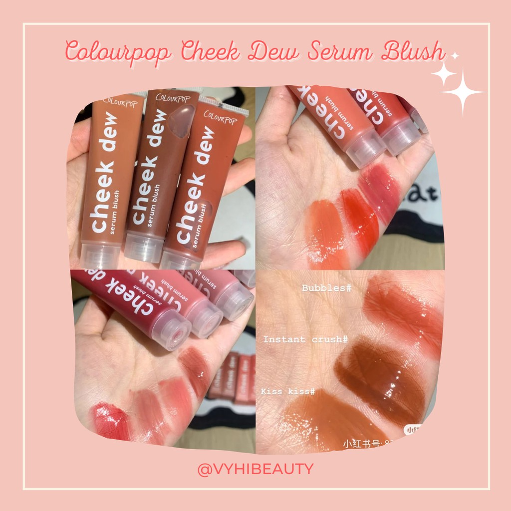 Phấn má Colourpop dạng kem Cheek Dew Serum Blush