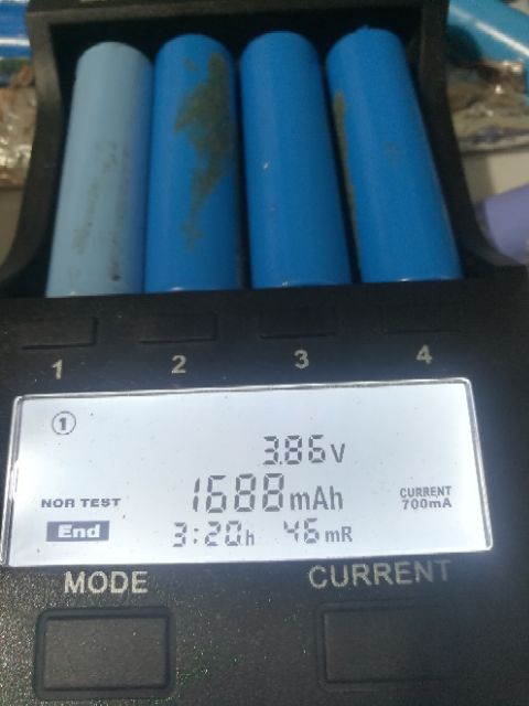Cell Pin 18650 dung lượng 1600 đến 1700mAh