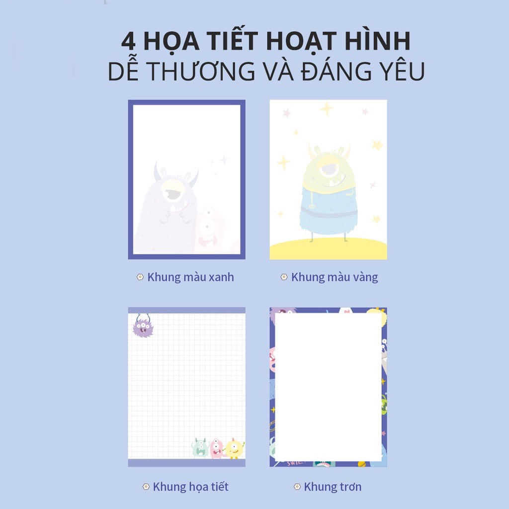 Giấy note ghi chú hình hoa quả Deli - 100 tờ - 21763/21760- Hidari