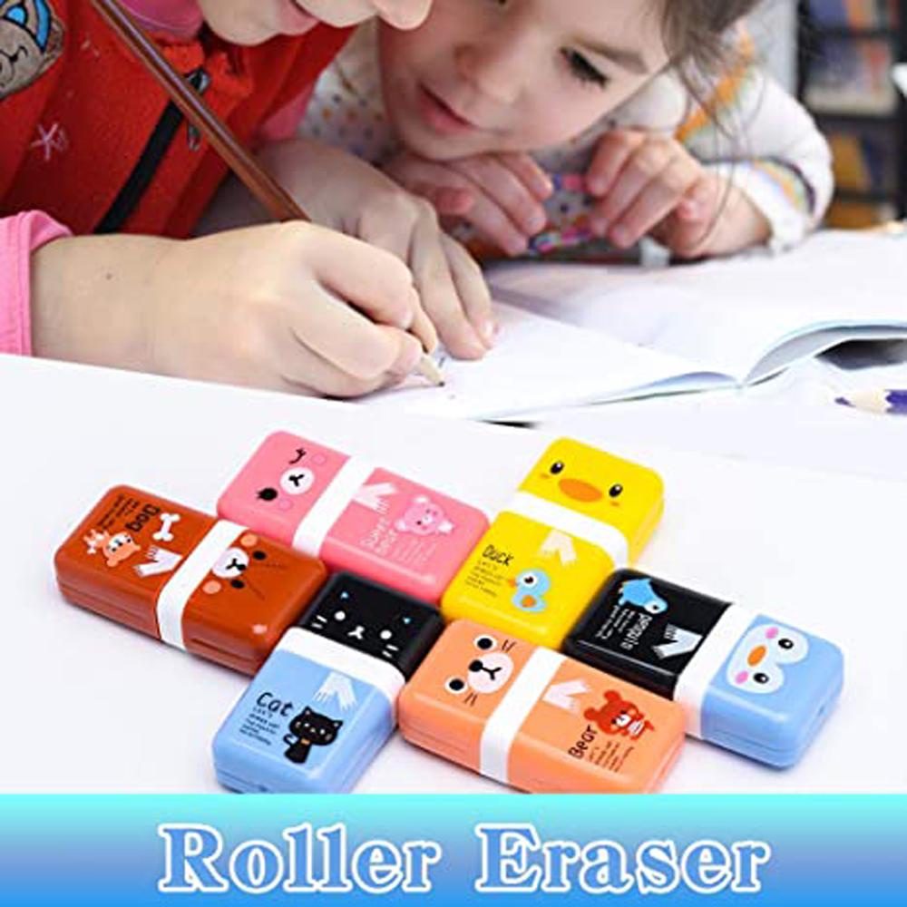 PEWANY Cục Tẩy Dạng Con Lăn Họa Tiết Hoạt Hình Đáng Yêu