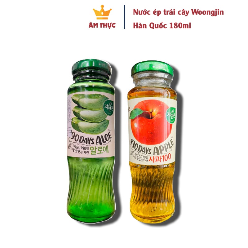 Nước ép trái cây Woongjin Hàn Quốc 180ml