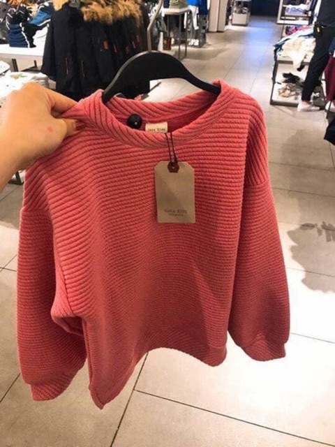 Áo kid hồng zara