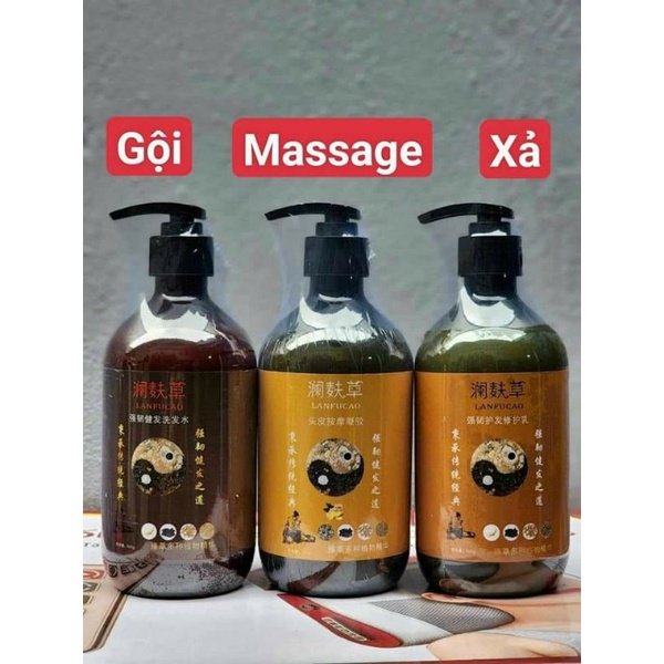 Combo bộ thượng phu thảo chai 500ml hàng chính hãng