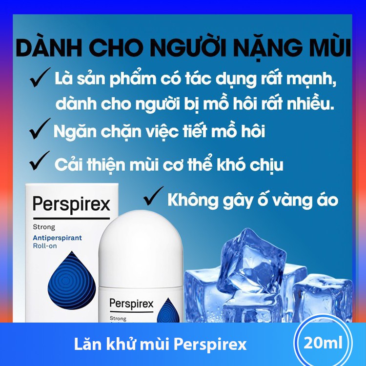 [Chính Hãng] Lăn Khử Mùi Perspirex Cao Cấp Cho Mọi Loại Da Từ Nặng Tới Nhẹ 20ml | BigBuy360 - bigbuy360.vn