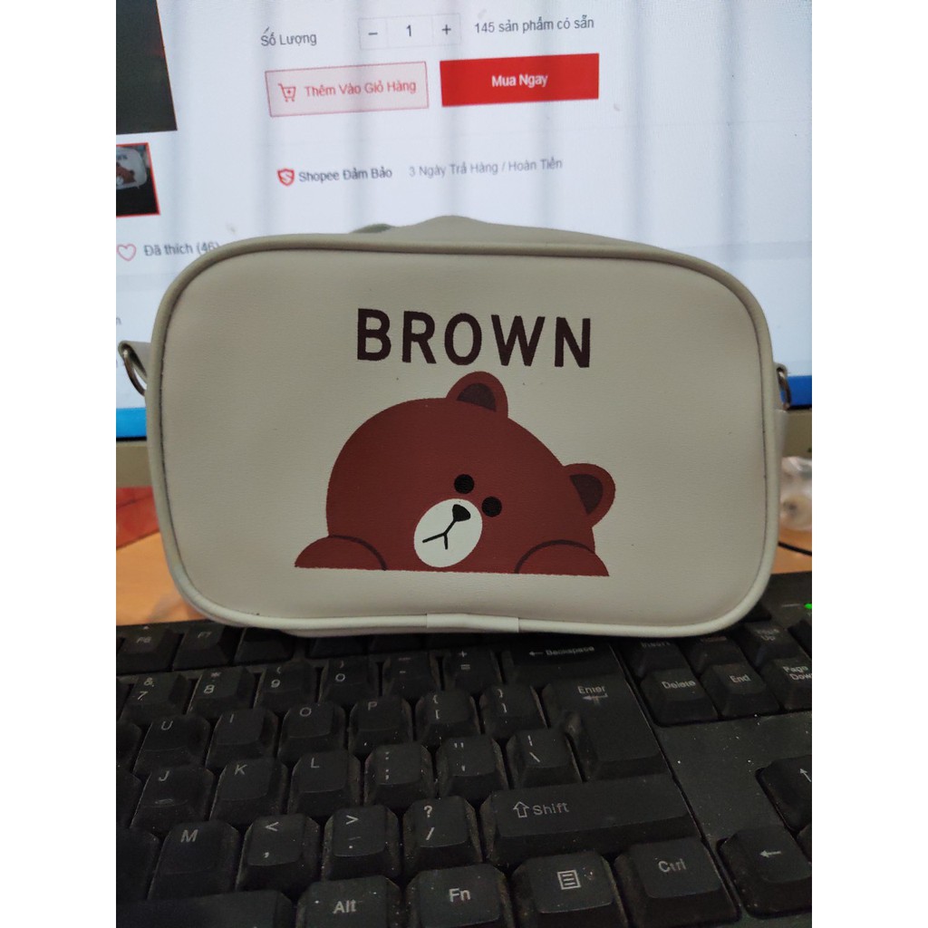 Túi đeo chéo da - GẤU THỎ - GẤU | BigBuy360 - bigbuy360.vn