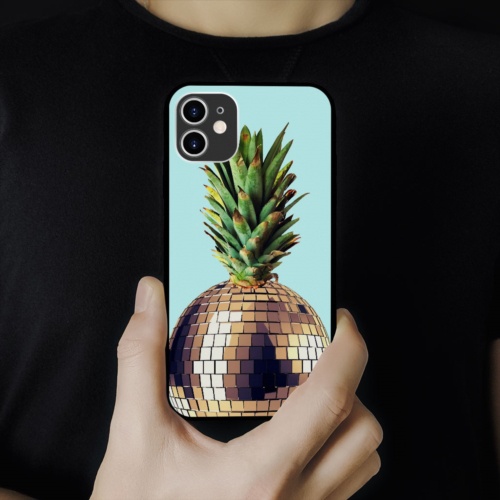 Ốp lưng iphone hình golden pineapple collage art pop art cute dẻo  cho các dòng SAMSUNG PAP20210741