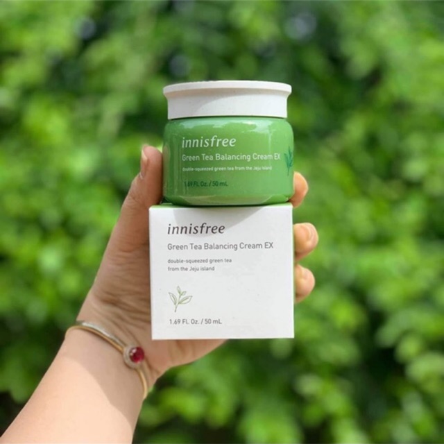 Kem Dưỡng Da Trà Xanh Innisfree Green Tea Balancing Cream EX 50ml