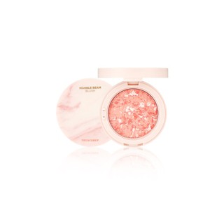 Má hồng bắt sáng MARBLE BEAM BLUSH & HIGHLIGHTER 02 ( Love Coral Light )