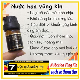 [ Mẫu Mới] Nước Hoa Vùng Kín Dionel màu đen