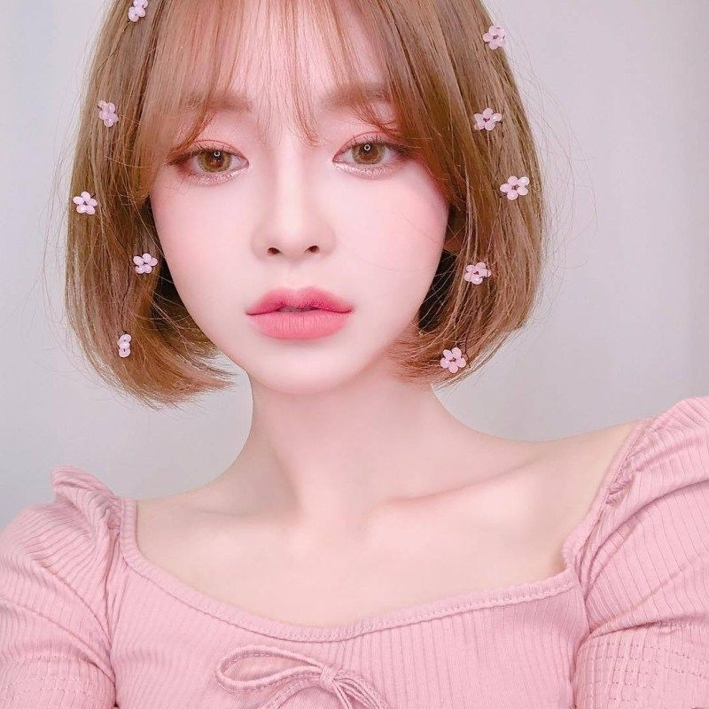 Kẹp Tóc Trang Trí Hoa Mận Nhiều Màu Sắc Dễ Thương