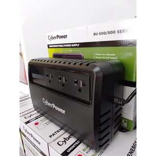 Bộ lưu điện UPS CyberPower BU600E 600VA/360W - Hàng Chính Hãng