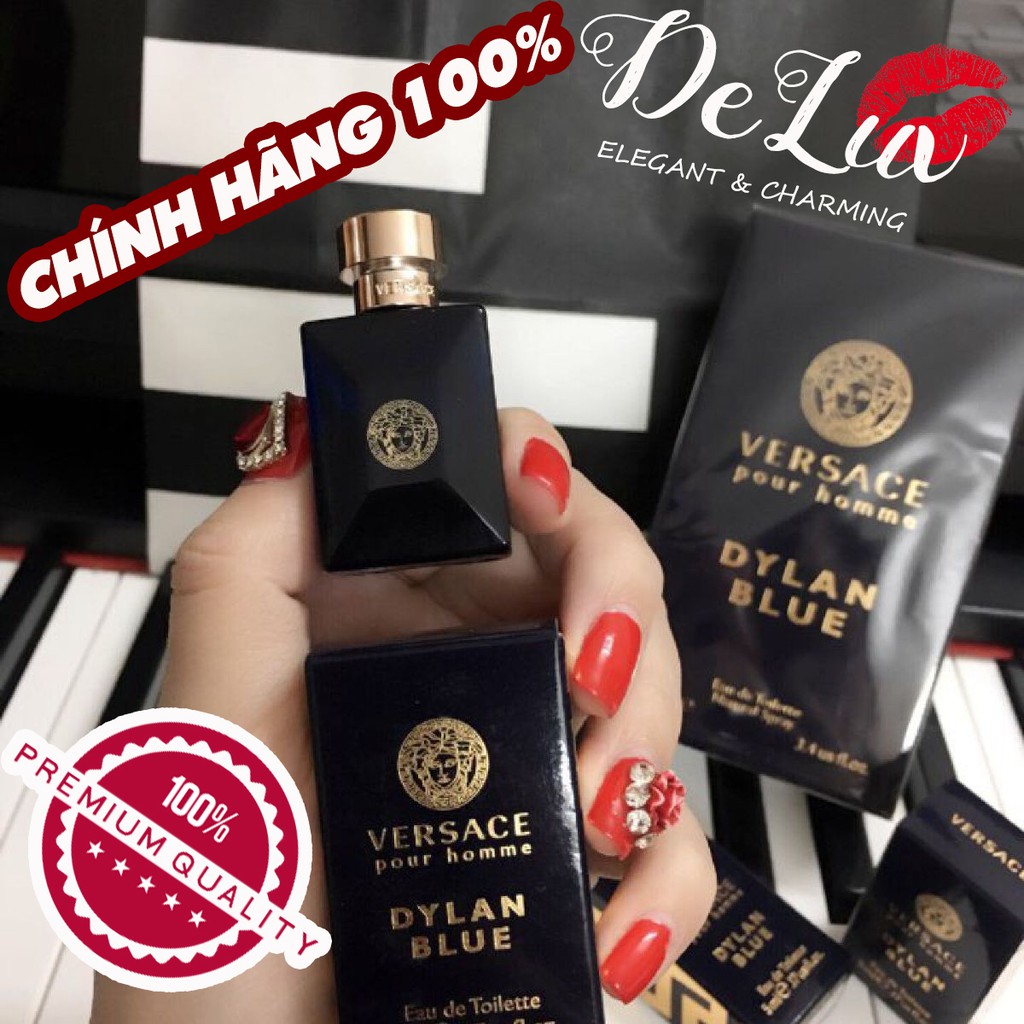 NƯỚC HOA NAM VERSACE DYLAN BLUE CHÍNH HÃNG - MÙI HƯƠNG NAM TÍNH MẠNH MẼ