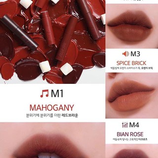 [MỚI] Son Kem Merzy Bite The Beat Mellow Tint