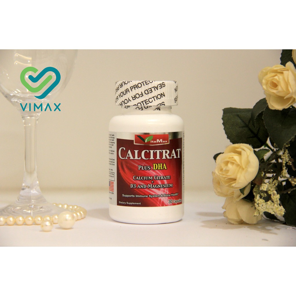 Thực phẩm bảo vệ sức khỏe CALCITRAT là Viên uống bổ sung bổ sung Canxi, Vitamin D3 và Khoáng chất.