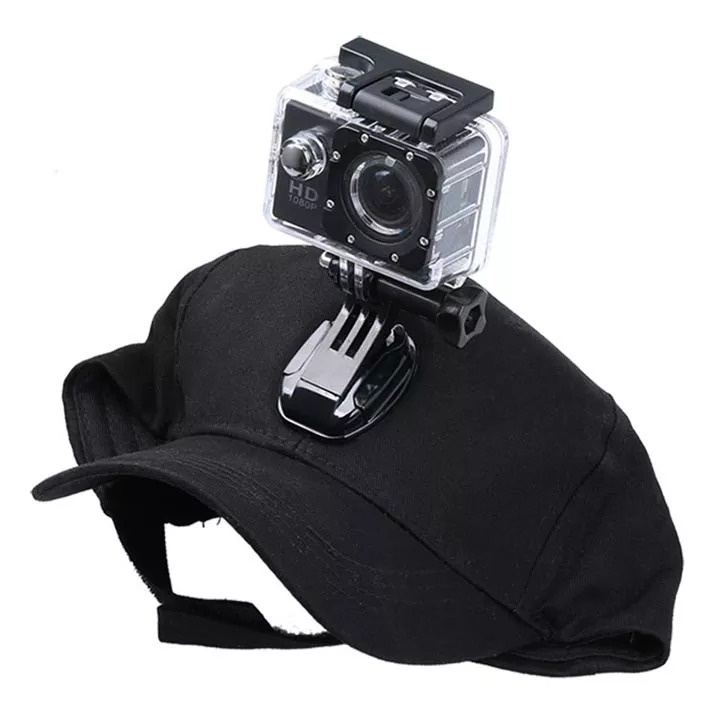 [Bán Buôn] Mũ gắn CameraFREESHIPMũ lưỡi trai-Nón kết có đế gắn Camera Gopro,Actioncam