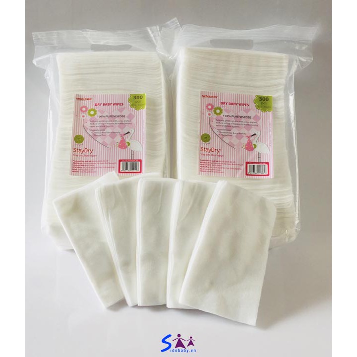 Combo 2 gói khăn khô đa năng StayDry (350g)