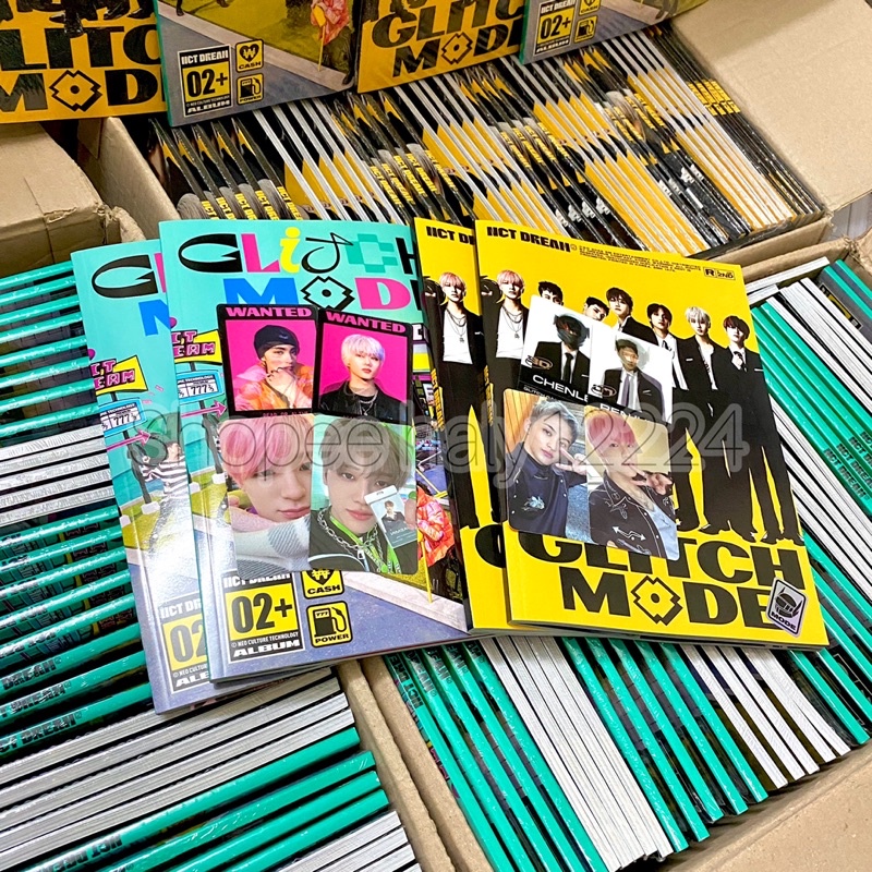 ALBUM GLITCH MODE NCT DREAM HÀNG NGUYÊN SEAL ẢNH HÀN QUỐC