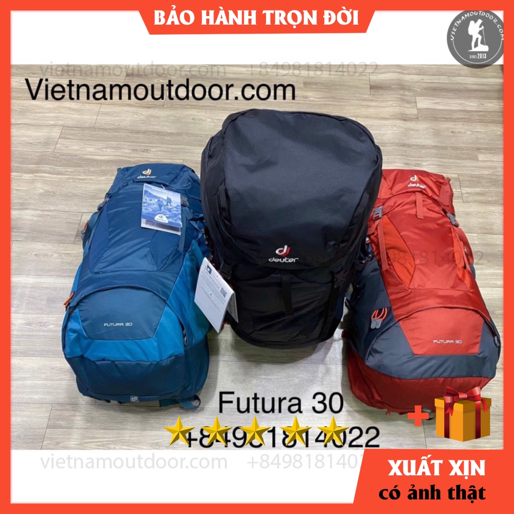 Balo phượt treking Deuter Futura 30 - balo du lịch - balo leo núi