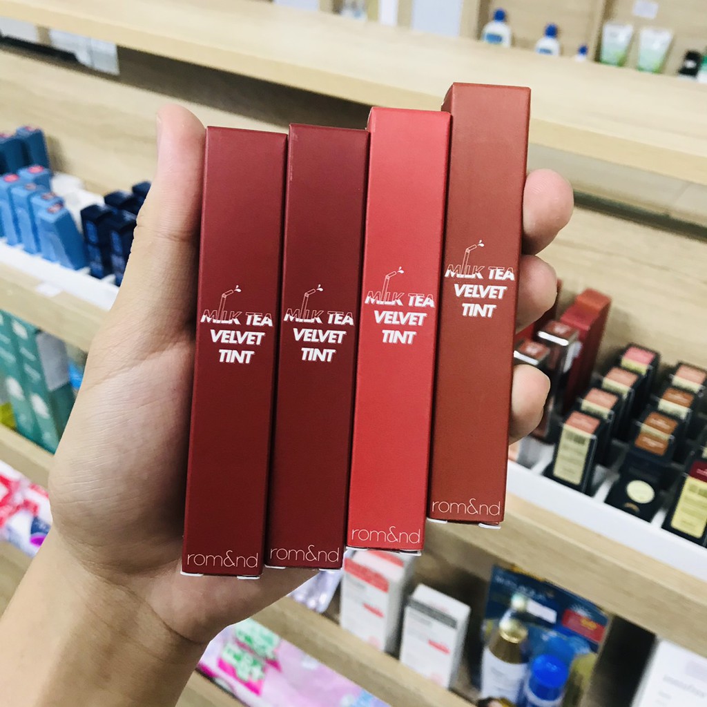 [HOT NEW] Son Kem Lì, Mịn Mượt Như Nhung Romand Milk Tea Velvet Tint 4.4g | BigBuy360 - bigbuy360.vn