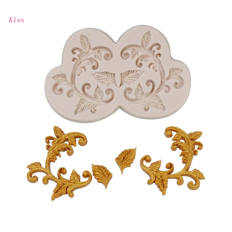 Khuôn Silicone Tạo Hình Dây Mây Trang Trí Bánh