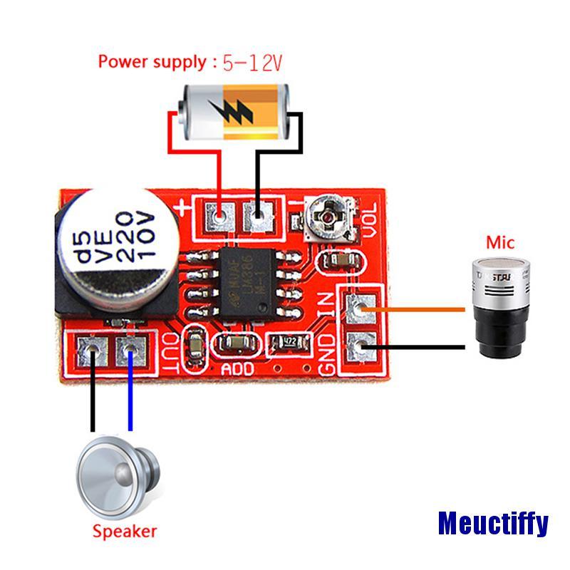 Bảng Mạch Khuếch Đại Micro Dc 5v-12v Chuyên Dụng