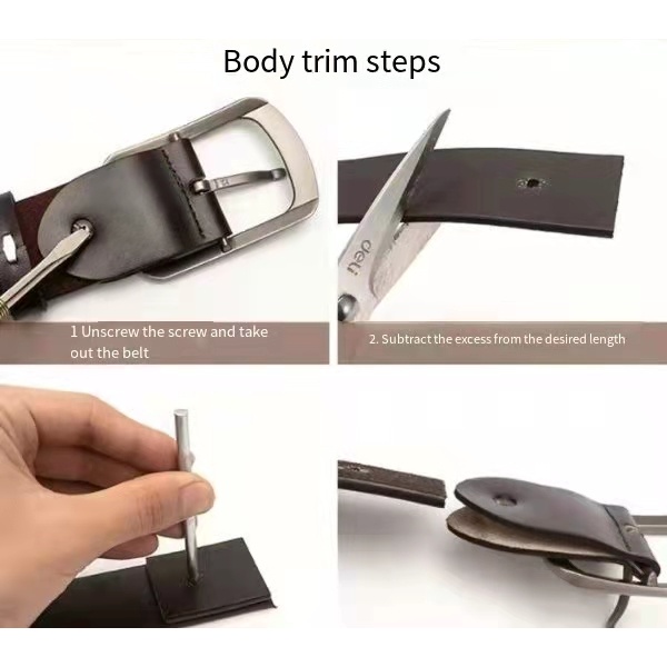 Thắt Lưng Da Bò Nguyên Chất Cỡ Lớn Thời Trang Cho Nam