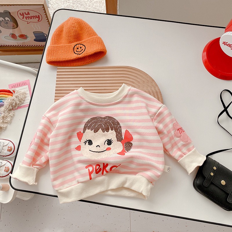 ÁO NỈ PEKO &amp; POKO DỄ THƯƠNG CHO BÉ TRAI BÉ GÁI
