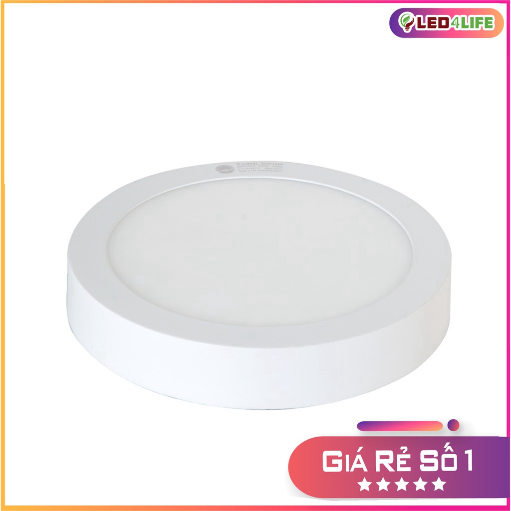 Đèn LED Ốp trần cảm biến Radar 18W Rạng Đông