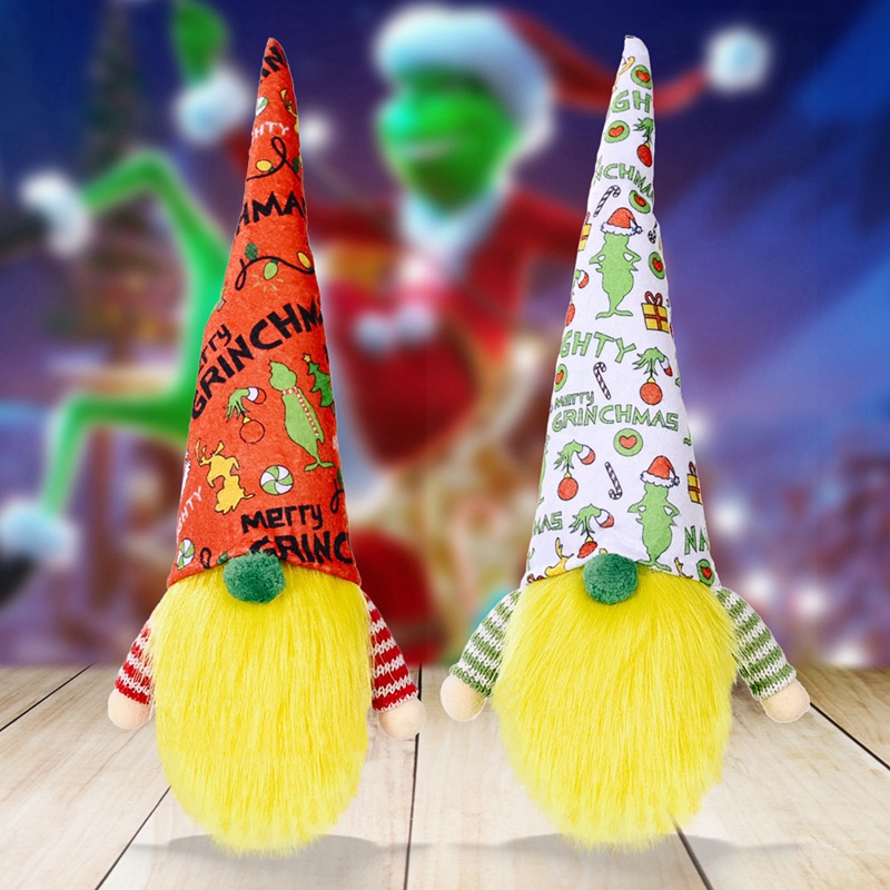 Búp Bê Nhồi Bông Hình Ông Già Noel Trang Trí Giáng Sinh