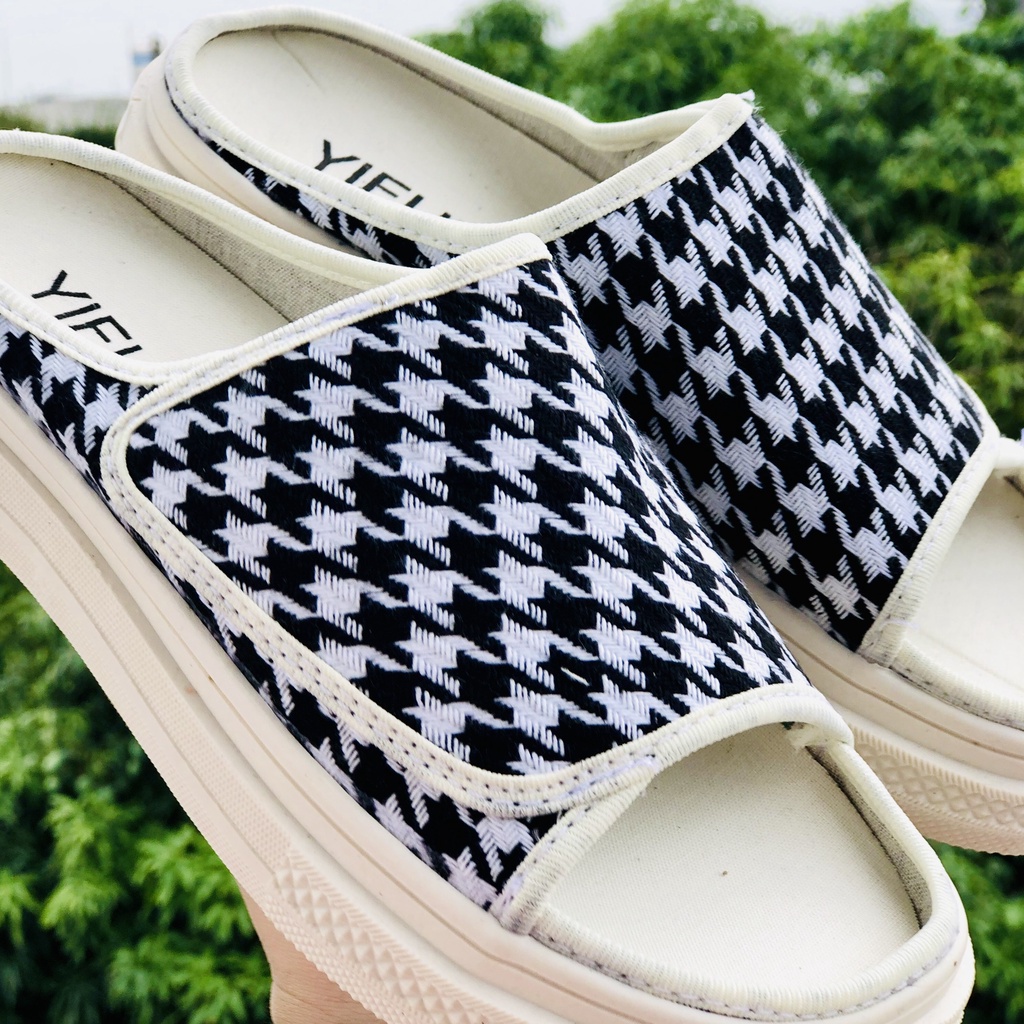 Giày vãi unisex đạp gót ❤️FREESHIP + Hộp❤️ dép quai ngang thể thao nam nữ, sục hở mũi đạp gót chất xịn, đế cao