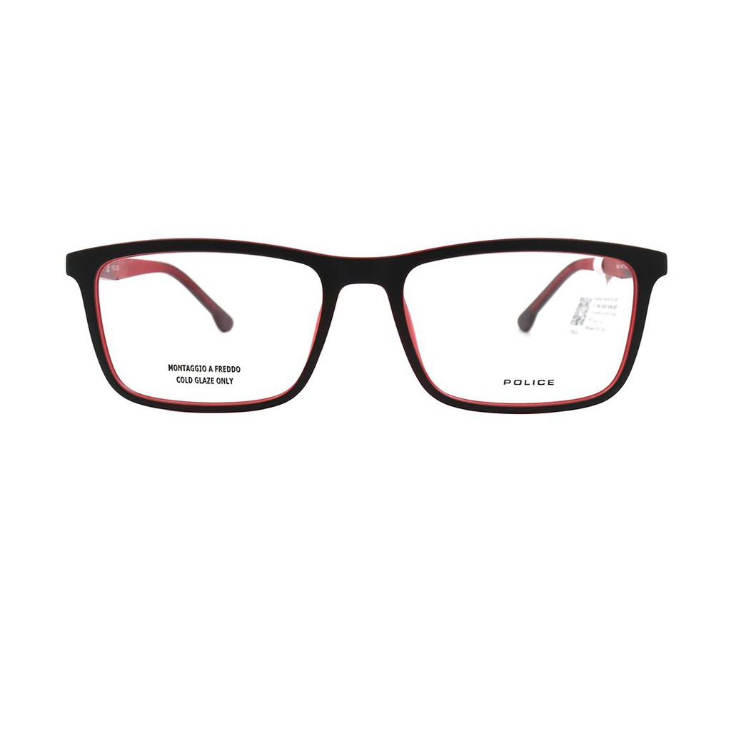 Gọng kính nam nữ Police VPL877 01BU màu sắc thời trang chính hãng, thiết kế dễ đeo bảo vệ mắt