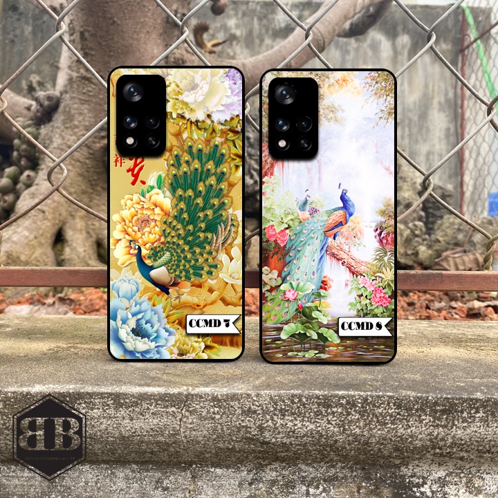 Ốp lưng kính cường lực Xiaomi Redmi Note 11 5G / Poco M4 Pro sang chảnh