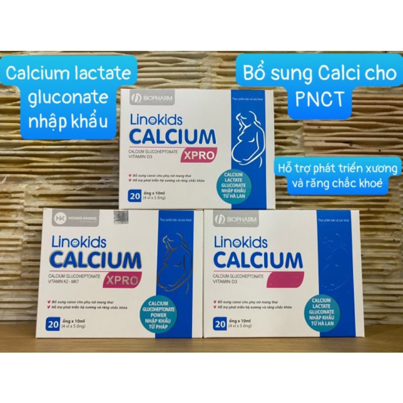 LINOKIDS CALCIUM XPRO CALCI cho mẹ Bầu